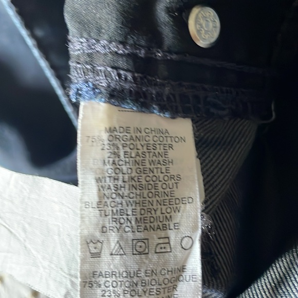 PRANA Oday Jean Tapered Mid-Rise Tapered Leg Lightly Coated Stretchy W4318SH25 - Picture 11 of 14